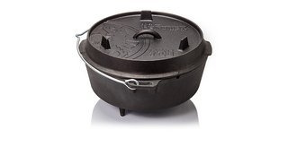 ZESTAW - Garnek żeliwny ft9 Dutch Oven 7,5 L na nóżkach - Petromax