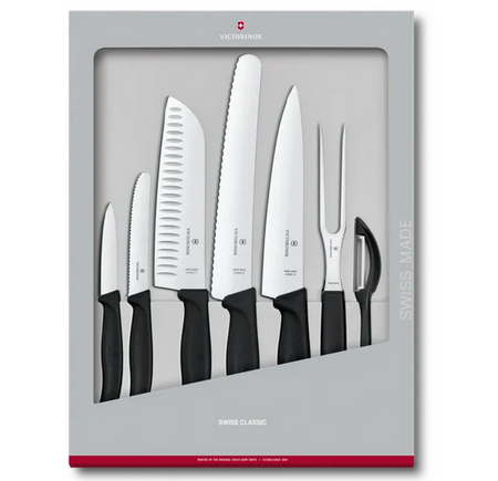 Zestaw noży kuchennych Swiss Classic, 7 elementów Victorinox