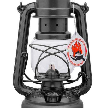 Lampa naftowa Hurricane Baby Special 276 żółta - Feuerhand